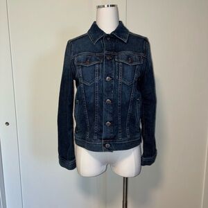 AG Adriano Goldschmied Dark Blue Jean Jacket